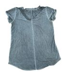 Paige  Green Studded V Neck Tee Top Size Small Photo 3