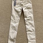 ZARA NEW Trafaluc Denim SuperSoft Body Curves Tan Khaki Pants US Size 6 NWT Photo 10