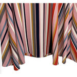 London Times Womens Dress Size 4 Pink Ivory Striped Partially Lined Stretch Photo 4