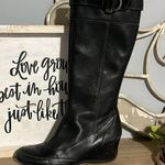 Joan & David Joan David Circa Leather Black Boots Zip Womens 6 Full Length Winter Photo 0