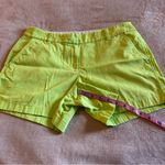 J.Crew green cotton chino shorts size 8 zipper fly casual summer Photo 8
