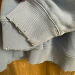 Aerie Light Blue Lace Up Oversized Cozy Sweater Size Med NWOT Photo 5