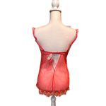 Victoria's Secret Vintage NWT  Angels Pink Lace Babydoll Thong Set 36C Small Photo 1