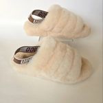 UGG   Australia Fluff Yeah Slide Sandals Size 6 Natural Photo 8