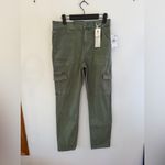 Sanctuary NEW JEANS Sculpted Hayden SLIM Pant Dark Spruce Stretch - Size 28 Photo 2