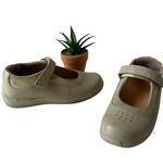 Drew Rose Mary Jane Women Shoes Sz 5.5M Beige Orthopedic Comfort Leather Strap Photo 1