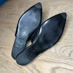 Jenni Kayne  Black Leather Pointed Mules Slip On Flats Women’s Size 37.5/7.5 Photo 5