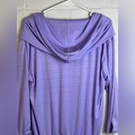 Adidas Woman’s Lilac Purple Casual Lightweight Cozy Chic Athletic Shirt Sz Large Photo 5