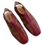 Like New PIKOLINOS Leather Romana
Floral Cutout Sling Backs Size 10.5 Photo 2