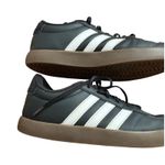 Adidas  V3 Court 3 Womens Black White Gum Sole Low Top Sneakers Shoes Size 6 Photo 0