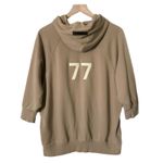Fear of God Essentials 77 Oversized Pullover Hoodie Tan Beige Size Small Photo 3