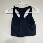 Aerie Offline Black Crop Top Tank Medium Women Photo 2