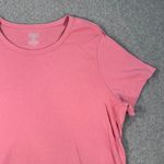 Duluth Trading Co. Short Sleeve Tee Shirt Women's 1X Pink Crew Neck Cotton Photo 3