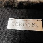 Kokoon Faux Fur Pullover Sweater Brown Size M Photo 7