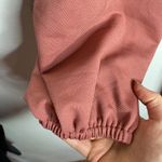 Pretty Garden Elegant Lantern Sleeve Tie Waist Knit Cocktail mini Dress size M Tan Size M Photo 6