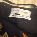 Urban Outfitters  Black Mini Dress with Colorful Embroidery Photo 8