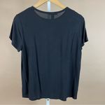 Forever 21 F21 Women's Size Medium Artsy Portrait Art Woman Profile Graphic Crewneck Tee Photo 1