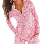 Lilly Pulitzer  UPF 50+ Skipper Popover Mizner Red Seaside Harbour Photo 0