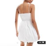 Mango Corset Bubble Hem Mini Dress Size 10 Photo 1