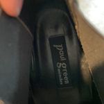 Paul Green  Brown Leather Chunky Heel Ankle Boots Womens 10 Fall Slouchy Booties Photo 3