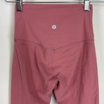 Lululemon Align Super High Rise 7/8” Dusty Rose Leggings Size 2 Photo 3