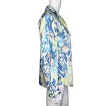 Chico's Shirt Womens Small 0 Multicolor Baroque Pattern Button Up Casual Career Photo 1