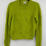 Sunday Best Grinch Green Christmas Fuzzy Sweater Long Sleeve Crew Neck Size L Size L Photo 0
