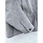 Christopher & Banks Women's New Jacket Gray XL Full Zip Long Sleeve Coat Photo 4