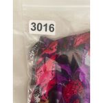 VTG California Dynasty Women Cropped Top M Colorful Abstract‎ Babydoll Y2K Retro Purple Size M Photo 11