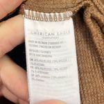 American Eagle Brown Knit Cowl Neck Sweater Size M Photo 3