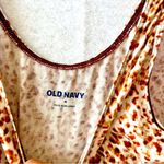 Old Navy Leopard Print Woman's One-Piece bodysuit Y2K doll core size M Photo 2