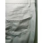 Elite Jeans Stretchy White High Rise Flare Leg Pants Women's Medium Photo 4