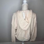 Abound  Women's Size L Cream Hooded Sweater SKU#Sweater2 Photo 3