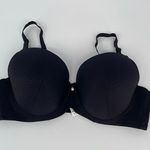 Andyen Womens Underwired Bra Padded Cup Full Coverage Adjustable Black Size 110D Photo 0