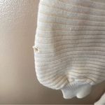 Majorelle  Riley Tunic Sweater Ivory ribbed blouson sleeves knit Revolve As Is Photo 11