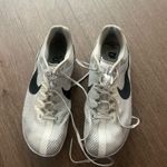 Nike White and Black Track Spikes Photo 0