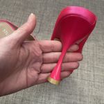 Stuart Weitzman XCurve Crystal 100 Mule Pump Size 9 Magenta Pink NEW Barbicore Photo 14