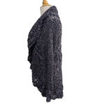 Women's Indigo Cardigan Sweater L Purple White Size L Photo 5