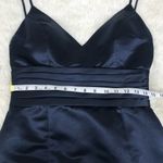 Bill Levkoff  1810 Navy Blue Long Evening Gown Bridesmaid Dress Formal Size 12 Photo 11