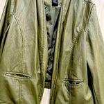 Ashley Stewart  Faux Leather Cropped Jacket size 18 Photo 0