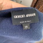 Giorgio Armani ‎ blue knit sweater cardigan size 36 Photo 7