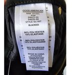 Good American Good Legs Black Faux Suede High Rise Pants 15/33 NEW Photo 6