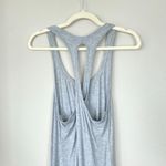 Lululemon Restore and Revitalized Dress Heathered Gray Cotton Maxi Size 8 Photo 4