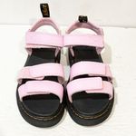 Dr. Martens  Women’s Size 6 Pale Pink KLAIRE ATHENA LEATHER STRAP SANDALS Photo 1