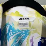 Alia Purple & Yellow Floral Hawaiian Button Up Shirt Photo 3