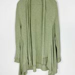 Lululemon  Cashlu Knit Wrap Cardigan Heathered Rosemary Green Photo 2