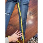 AGOLDE Sophie High Rise Crop Skinny Raw Hem Indigo Jeans Size 28 Photo 6