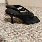 NA-KD  Crossed Toe Strap Heels Black- Size 36 Photo 4