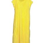 Urban Outfitters  Dresses Uo Ava Polka Dot Cowl Neck Slip Dress Sz L yellow Photo 3