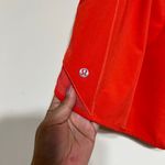 Lululemon  Orange Hotty Hot Low Rise Shorts 14 Tall Women Photo 3